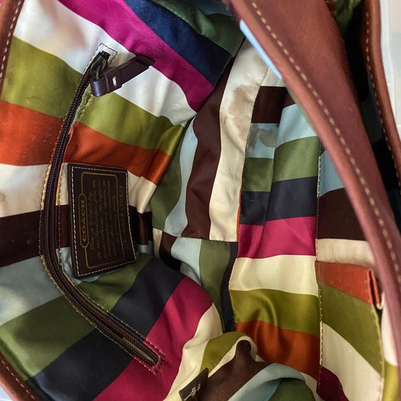 Brown coach bag - Picture 9 of 10